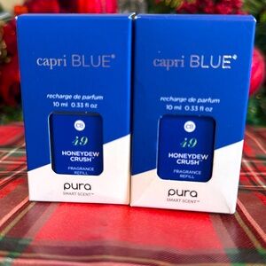🔥Capri Blue Honeydew Crush Pura Refills – 2-Pack Bundle of Pura Oil Diff…